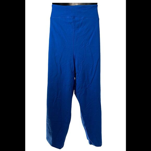 Women with Control Tummy Control Ankle Pants with Pockets Classic Blue - Regular - Picture 2 of 2